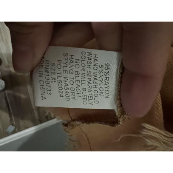 bam dress knee length in excellent condition size extra large with frayed bottom - Picture 3 of 6